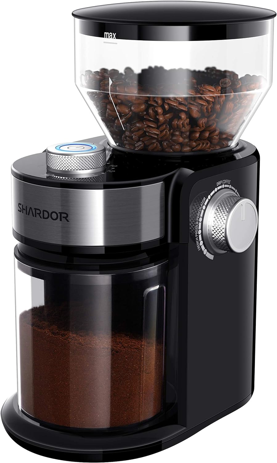 SHARDOR Electric Burr Coffee Grinder 2.0 Black Review