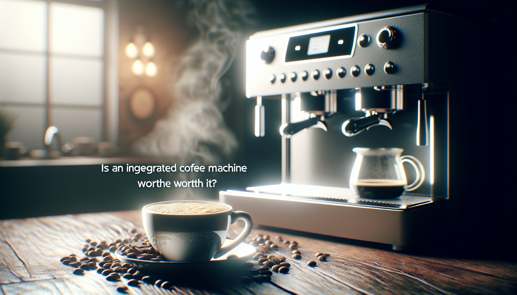 Is An Integrated Coffee Machine Worth It?